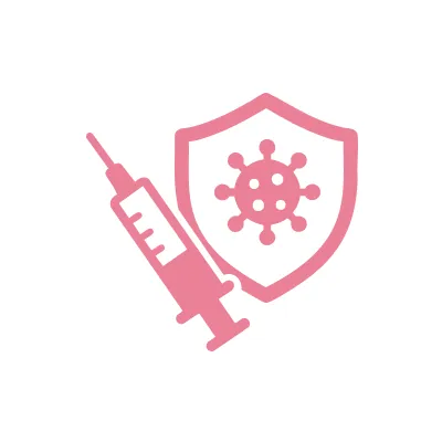 予防接種のアイコン