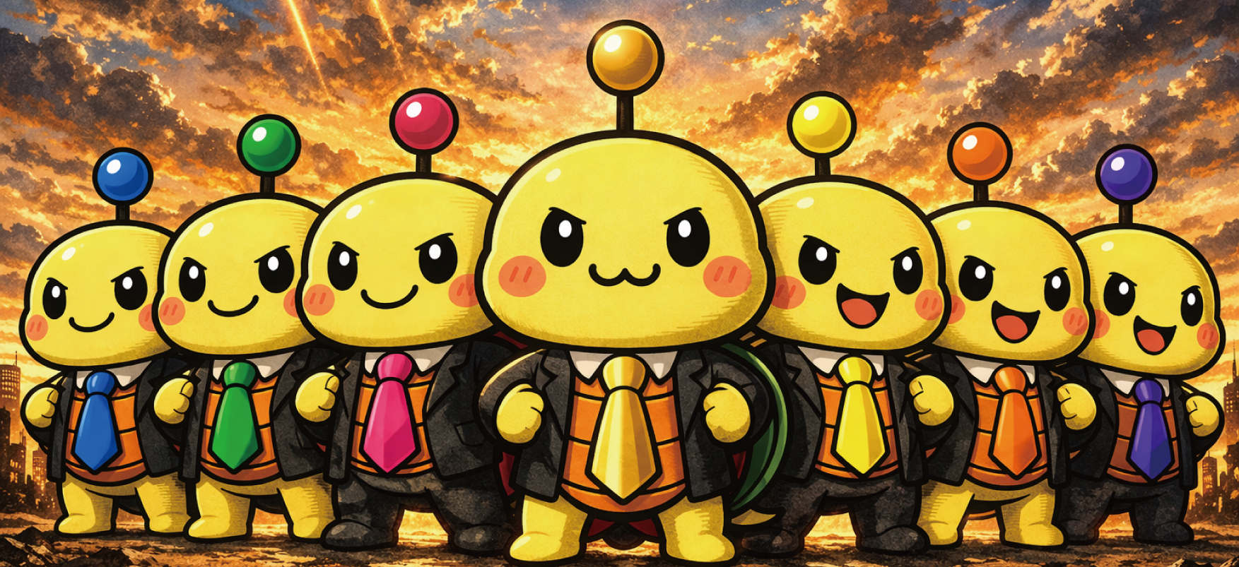 🌈 7つの個性が、ひとつになる。「レインボーコンセプト」始動のお知らせ